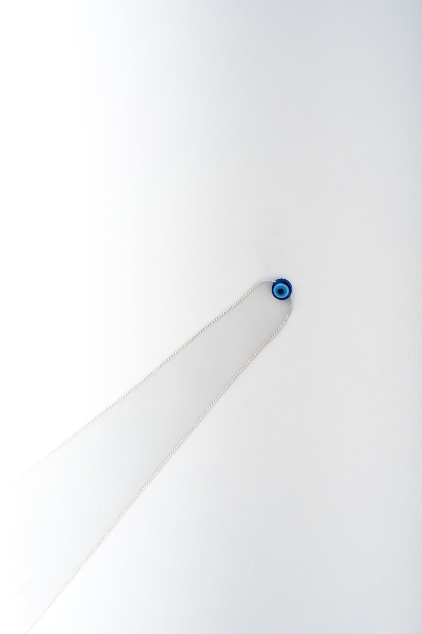 Pure 925 Silver Kids’ Evil Eye Protection Necklace – 16 Inch