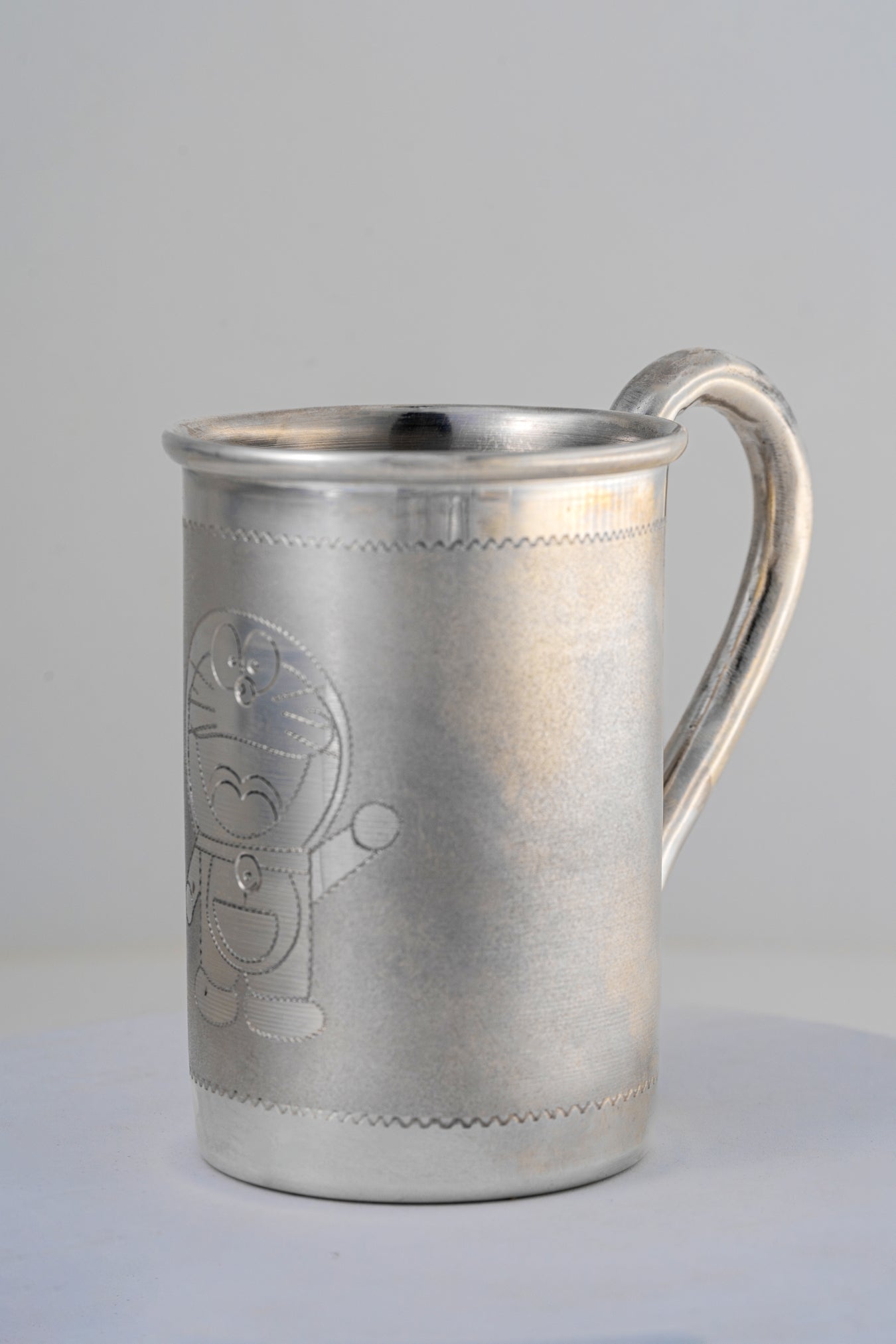 Pure 925 Silver Mug – Handcrafted Luxury Drinkware (4 Inch)