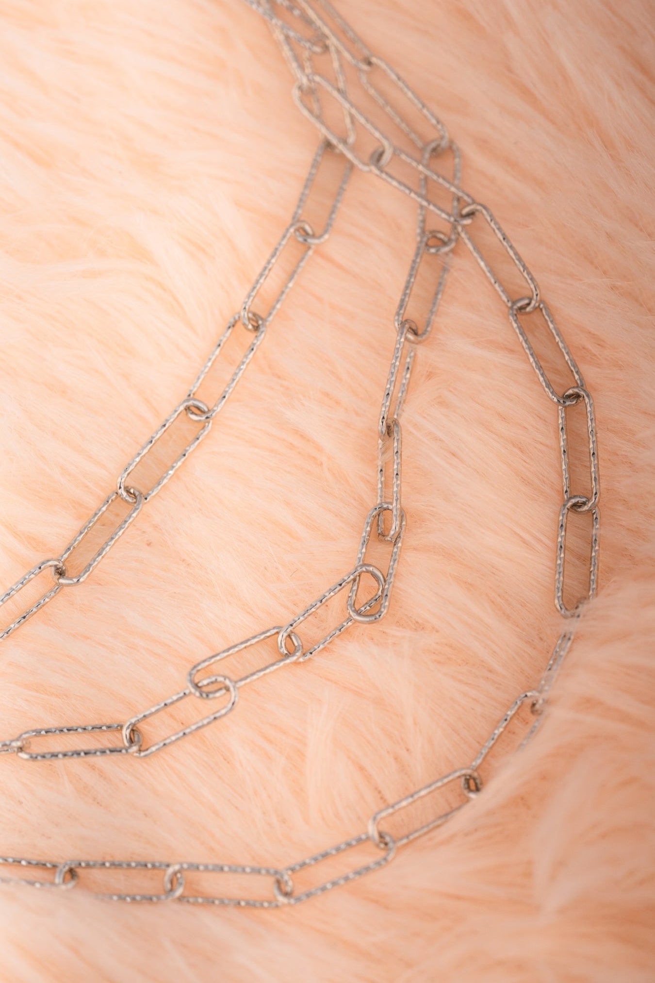 18 Inch Triple Layered Pure 925 Silver Chain Necklace