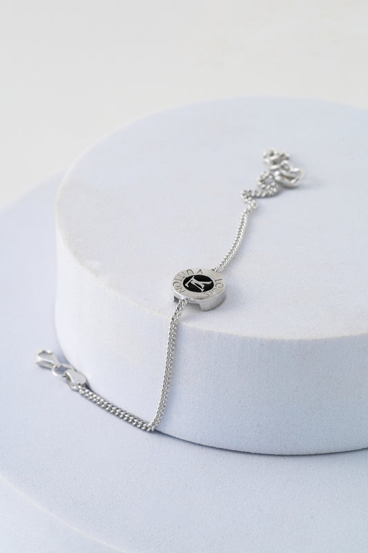 Pure 925 Silver Kids Bracelet – Louis Vuitton Inspired Design
